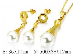 HY Wholesale Jewelry Natural Pearl Set-HY06S1061HLD