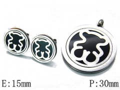 HY Wholesale Bears Earring/Pendant Set-HY81S0314HJZ