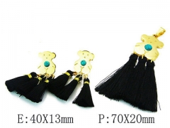 HY Wholesale Bears Earring/Pendant Set-HY64S0689IHG