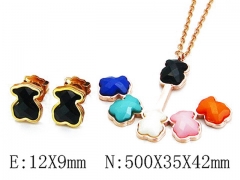 HY Wholesale Bears Earring/Pendant Set-HY90S0249IJE