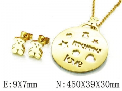 HY Wholesale Bears Earring/Pendant Set-HY64S0610IKD