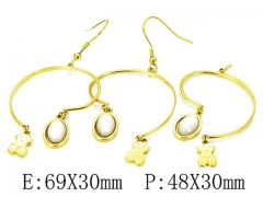 HY Wholesale Bears Earring/Pendant Set-HY64S0808IHF