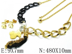 HY Wholesale Bears Earring/Pendant Set-HY64S0508JLF