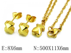 HY Wholesale Bears Earring/Pendant Set-HY64S0319HMZ