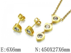 HY Wholesale Jewelry Zircon / Crystal Sets-HY06S0969HKF