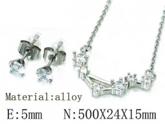 HY Wholesale Jewelry Zircon / Crystal Sets-HY54S0439MLA