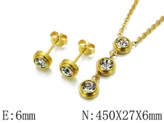 HY Wholesale Jewelry Zircon / Crystal Sets-HY06S0967HKS