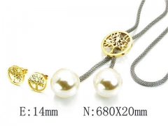 HY Wholesale 316 Stainless Steel jewelry Set-HY64S0713IHF