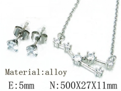 HY Wholesale Jewelry Zircon / Crystal Sets-HY54S0441MLF