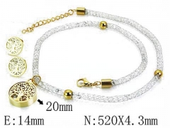 HY Wholesale 316 Stainless Steel jewelry Set-HY64S0971IOD