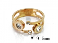 HY Wholesale 316L Stainless Steel Rings-HY19R0006PW