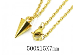 HY Wholesale 316L Stainless Steel Necklace-HY41N0018MQ