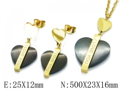 HY Wholesale 316 Stainless Steel jewelry Set-HY91S0587IKL