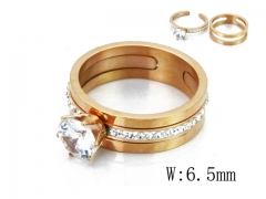 HY Wholesale 316L Stainless Steel Rings-HY19R0025HHE