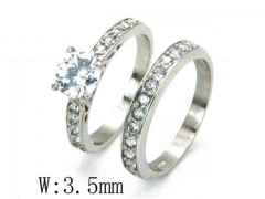 HY Wholesale 316L Stainless Steel Rings-HY46R0157HLS