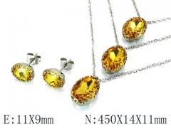 HY Wholesale 316 Stainless Steel jewelry Set-HY92S0078HWW