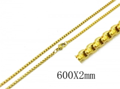 HY Wholesale 316 Stainless Steel Chain-HY62N0309JV