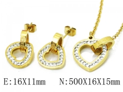 HY Wholesale 316 Stainless Steel jewelry Set-HY91S0594IHR