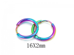 HY Wholesale 316L Stainless Steel Earrings-HY70E0634I5