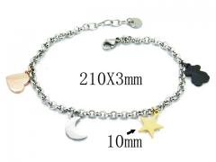 HY Wholesale 316L Stainless Steel Popular Bracelets-HY90B0329HKS