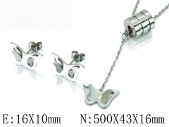 HY Wholesale 316 Stainless Steel jewelry Set-HY59S1478NLX