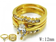 HY Wholesale 316L Stainless Steel Rings-HY46R0588IZV