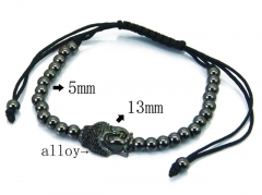 HY Stainless Steel 316L Bracelets (Steel Ball Style)-HY41B0190HNW