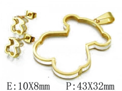 HY Wholesale 316 Stainless Steel jewelry Set-HY68S0028I00