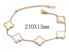 HY Wholesale 316L Stainless Steel Popular Bracelets-HY14B0180HSS