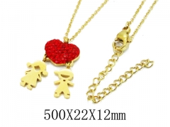 HY Wholesale 316L Stainless Steel Necklace-HY20N0075PZ