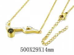 HY Wholesale 316L Stainless Steel Necklace-HY20N0097HVV