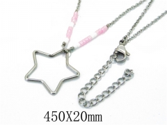 HY Wholesale 316L Stainless Steel Necklace-HY20N0003NE