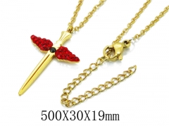 HY Wholesale 316L Stainless Steel Necklace-HY20N0011OD