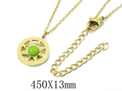 HY Wholesale 316L Stainless Steel Necklace-HY20N0009NB