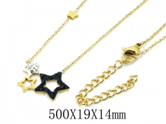 HY Wholesale 316L Stainless Steel Necklace-HY20N0089HWW