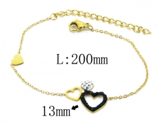 HY Wholesale 316L Stainless Steel Bracelets-HY20B0040OT