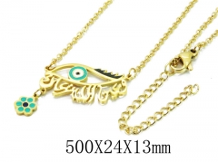 HY Wholesale 316L Stainless Steel Necklace-HY20N0065HAA