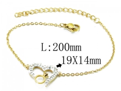 HY Wholesale 316L Stainless Steel Bracelets-HY20B0009OQ