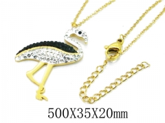 HY Wholesale 316L Stainless Steel Necklace-HY20N0078HAA