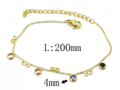 HY Wholesale 316L Stainless Steel Bracelets-HY20B0033PLZ