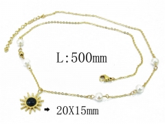 HY Wholesale 316L Stainless Steel Necklace-HY20N0028HKC