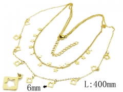 HY Wholesale 316L Stainless Steel Necklace-HY20N0111HOF