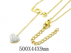 HY Wholesale 316L Stainless Steel Necklace-HY20N0088OD