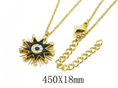 HY Wholesale 316L Stainless Steel Necklace-HY20N0014PQ