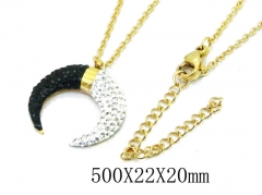 HY Wholesale 316L Stainless Steel Necklace-HY20N0066HYY