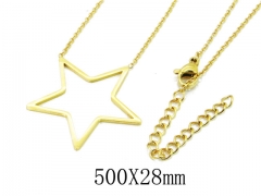 HY Wholesale 316L Stainless Steel Necklace-HY20N0081MC