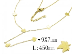 HY Wholesale 316L Stainless Steel Necklace-HY20N0116HHS