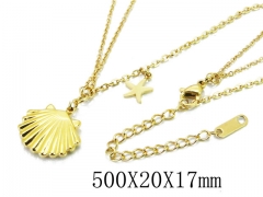 HY Wholesale 316L Stainless Steel Necklace-HY20N0035HHD