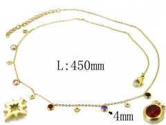 HY Wholesale 316L Stainless Steel Necklace-HY20N0042HIU