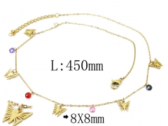 HY Wholesale 316L Stainless Steel Necklace-HY20N0059HIV